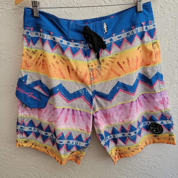 Maui and Sons Board Shorts Size 32 - Picture 1 of 7